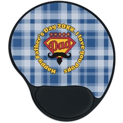 Hipster Dad Mouse Pad with Wrist Support