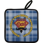 Hipster Dad Pot Holder w/ Name or Text