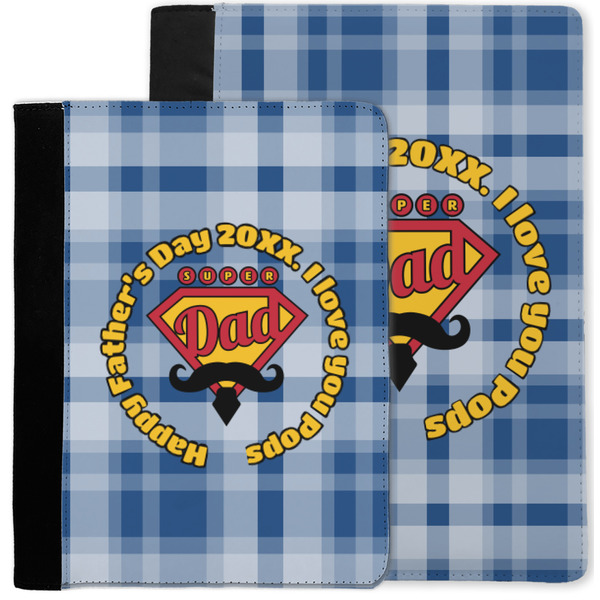 Hipster Dad Notebook Padfolio - MAIN