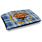 Hipster Dad Dog Bed w/ Name or Text