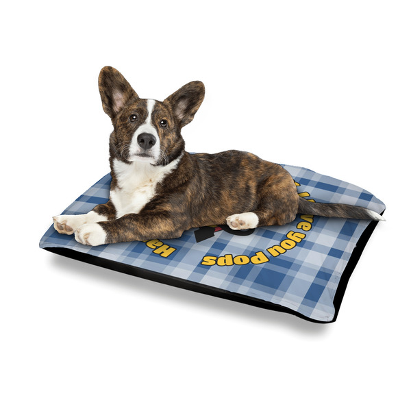 Hipster Dad Outdoor Dog Beds - Medium - IN CONTEXT