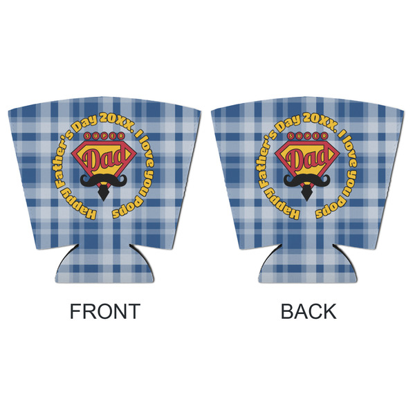 Hipster Dad Party Cup Sleeves - with bottom - APPROVAL