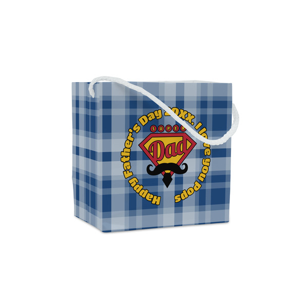 Custom Hipster Dad Party Favor Gift Bags - Gloss (Personalized)