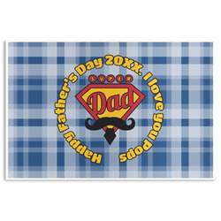 Hipster Dad Disposable Paper Placemats (Personalized)