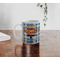 Hipster Dad Personalized Coffee Mug - Lifestyle