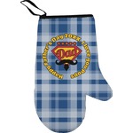 Hipster Dad Right Oven Mitt (Personalized)