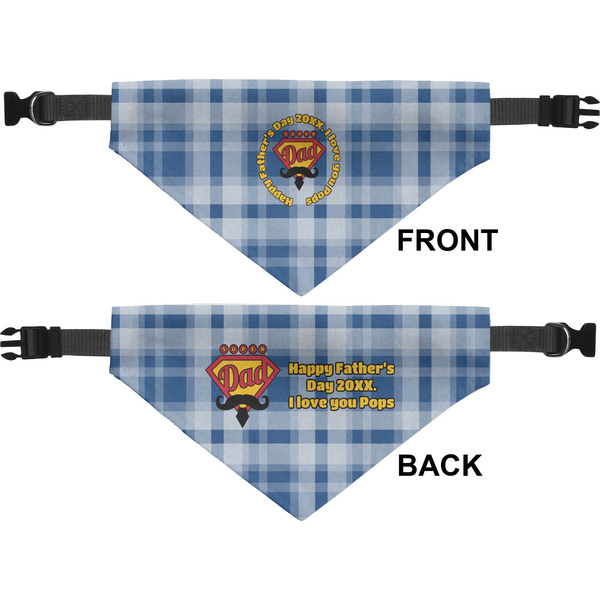 Hipster Dad Pet Bandana Approval