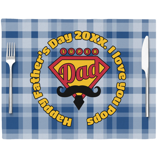 Hipster Dad Placemat with Props