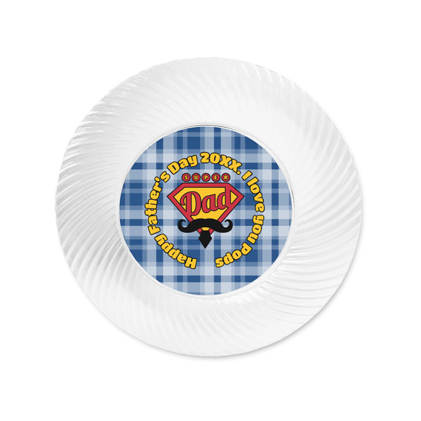 Hipster Dad Plastic Party Appetizer & Dessert Plates - Approval
