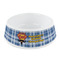 Hipster Dad Plastic Dog Bowl - Small (Personalized)