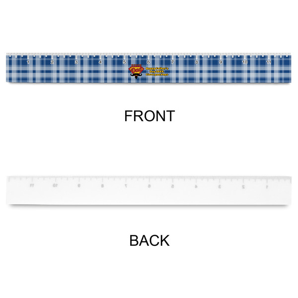 Hipster Dad Plastic Ruler - 12" - APPROVAL