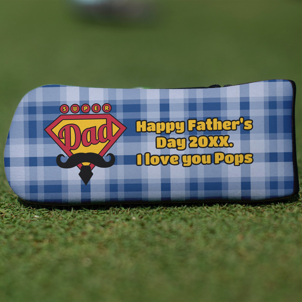 Custom Hipster Dad Blade Putter Cover (Personalized)