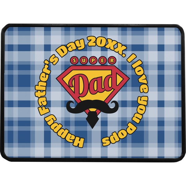 Hipster Dad Rectangular Car Hitch Cover w/ FRP Insert