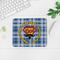 Hipster Dad Rectangular Mouse Pad - LIFESTYLE 2