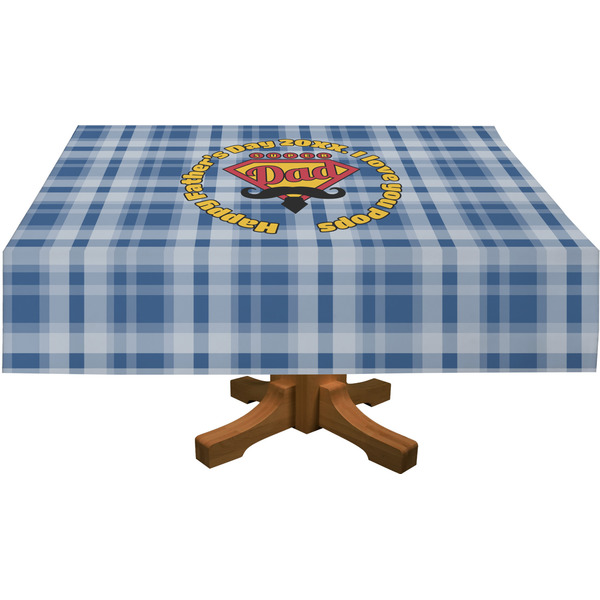 Hipster Dad Rectangular Tablecloths (Personalized)