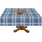 Hipster Dad Rectangular Tablecloths (Personalized)