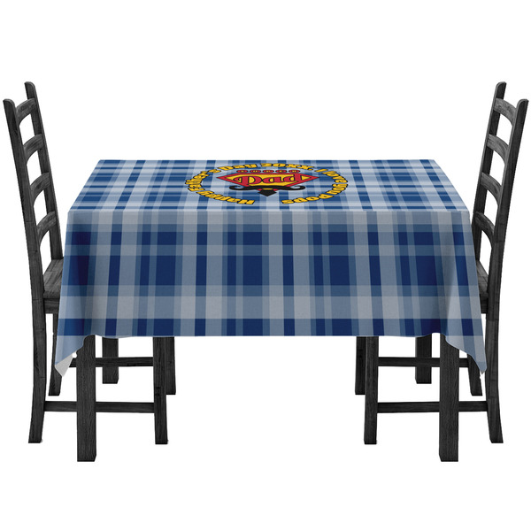 Custom Hipster Dad Tablecloth (Personalized)