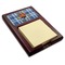 Hipster Dad Red Mahogany Sticky Note Holder (Personalized)