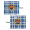 Hipster Dad Security Blanket - Front & Back View