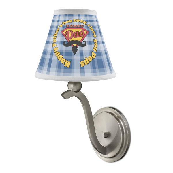 Hipster Dad Small Chandelier Lamp - LIFESTYLE (on wall lamp)