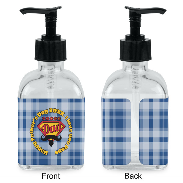 Hipster Dad Glass Soap/Lotion Dispenser - Approval