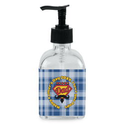 Hipster Dad Glass Soap & Lotion Bottle - Single Bottle (Personalized)