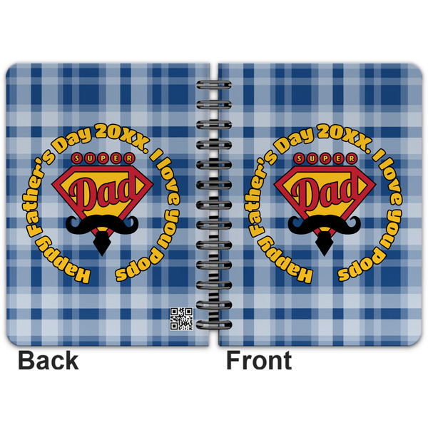 Hipster Dad Spiral Journal 5 x 7 - Apvl