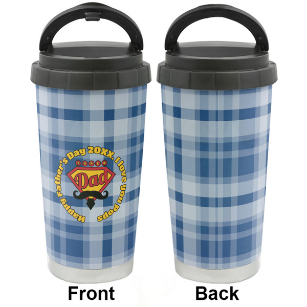 Hipster Dad Stainless Steel Travel Cup - Apvl