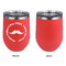Hipster Dad Stainless Wine Tumblers - Coral - Single Sided - Approval