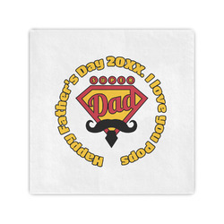 Hipster Dad Cocktail Napkins (Personalized)