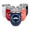 Hipster Dad Steel Wine Tumblers Multiple Colors