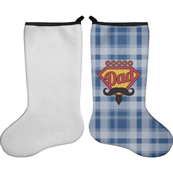 Hipster Dad Stocking - Single-Sided - Approval
