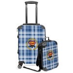 Hipster Dad Kids 2-Piece Luggage Set - Suitcase & Backpack (Personalized)