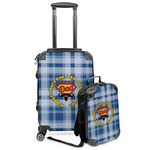 Hipster Dad Kids 2-Piece Luggage Set - Suitcase & Backpack (Personalized)