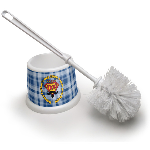 Custom Hipster Dad Toilet Brush (Personalized)