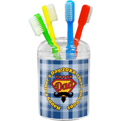 Hipster Dad Toothbrush Holder (Personalized)