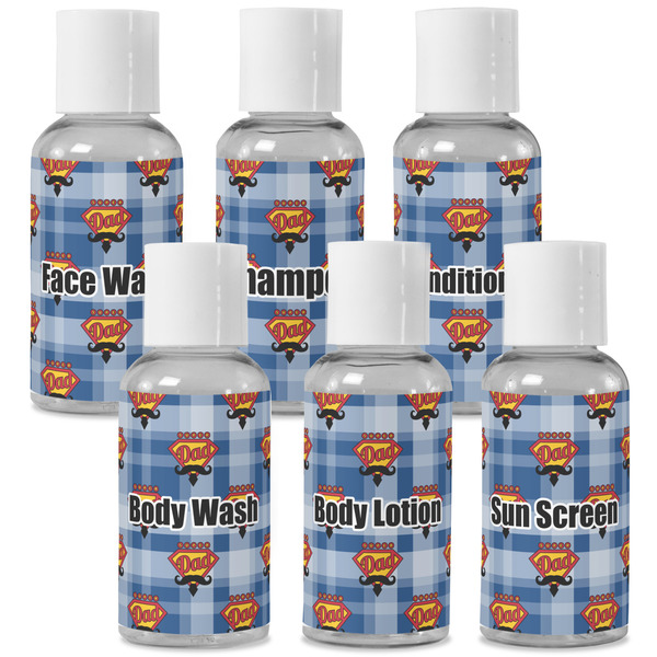 Custom Hipster Dad Travel Bottles (Personalized)