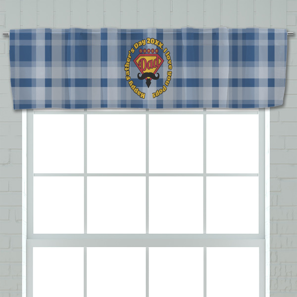 Hipster Dad Valance - Closeup on window