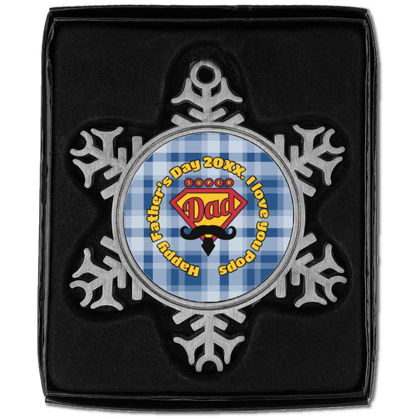 Hipster Dad Vintage Snowflake - In box