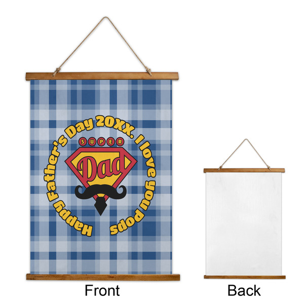 Hipster Dad Wall Hanging Tapestry - Portrait - APPROVAL