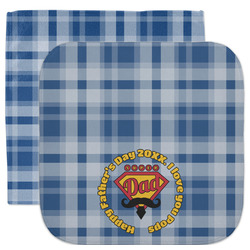Hipster Dad Facecloth / Wash Cloth (Personalized)