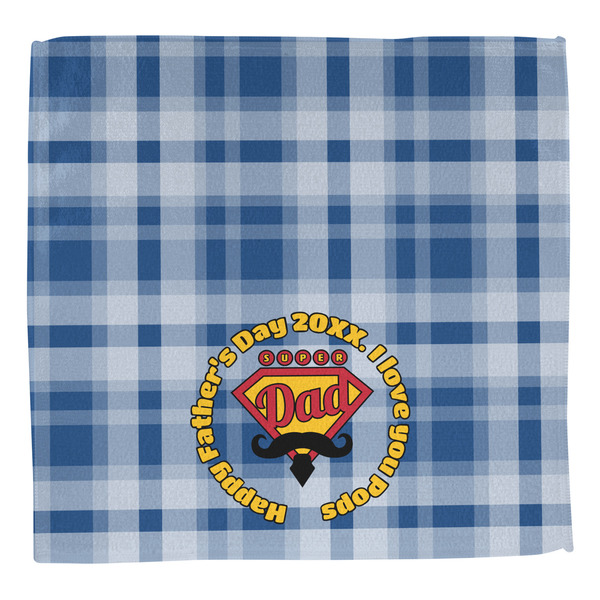 Hipster Dad Washcloth - Front - No Soap