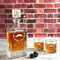 Hipster Dad Whiskey Decanters - 26oz Rect - LIFESTYLE