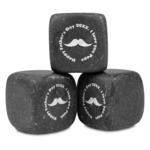 Hipster Dad Whiskey Stone Set - Set of 3 (Personalized)