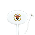 Hipster Dad Oval Plastic Stir Sticks (Personalized)