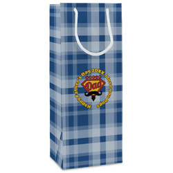 Hipster Dad Wine Gift Bags (Personalized)
