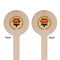 Hipster Dad Wooden 6" Stir Stick - Round - Double Sided - Front & Back