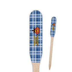 Hipster Dad Paddle Wooden Food Picks - Double Sided (Personalized)