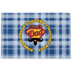 Hipster Dad Woven Mat (Personalized)