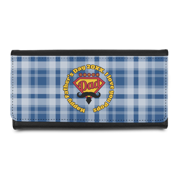 Custom Hipster Dad Leatherette Ladies Wallet (Personalized)